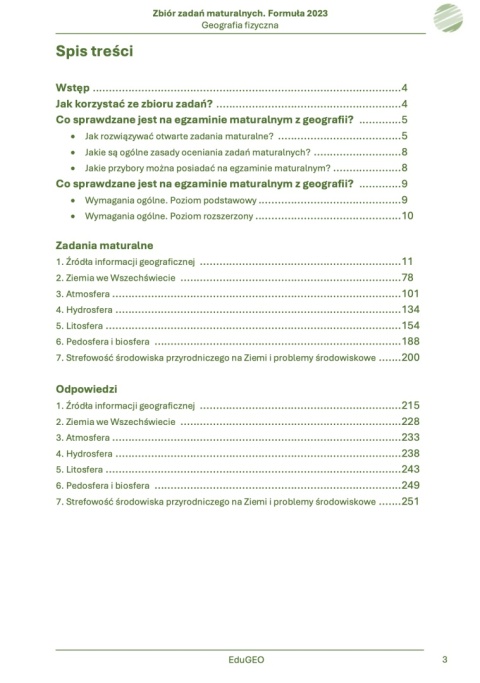 Geografia 1. Zbiór zadań maturalnych. Formuła 2023. Geografia fizyczna. wyd. 2. (e-Book, PDF)