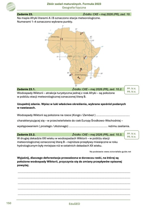 Geografia 1. Zbiór zadań maturalnych. Formuła 2023. Geografia fizyczna. wyd. 2. (e-Book, PDF)