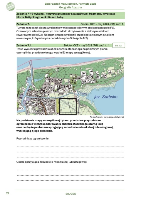 Geografia 1. Zbiór zadań maturalnych. Formuła 2023. Geografia fizyczna (e-Book)