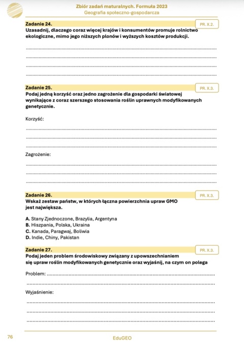 ZESTAW. Geografia. Zbiór zadań maturalnych. Formuła 2023 (e-Book)